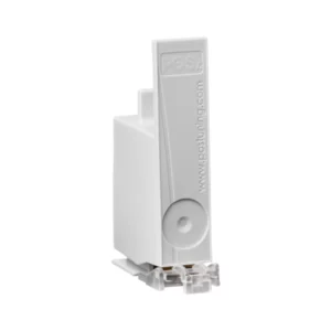Poussoir, largeur 15 mm, hauteur 68 mm, gris clair