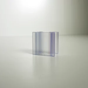 Porte-étiquettes avancé E038, largeur 38 mm, profondeur + 15 mm ou  + 19 mm, transparent