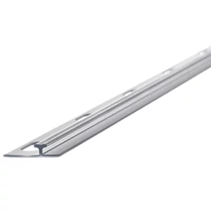 Rail en T A003, à clipser, transparent