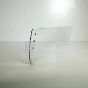 Séparateur Vario D120 hauteur 120 mm, sécable, transparent