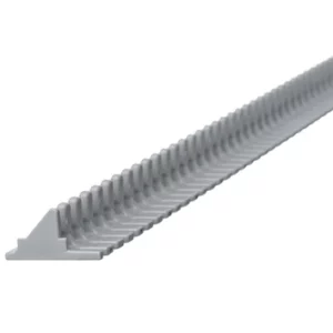 Support de fixation arrière autocollant A030 pour séparateurs, gris clair